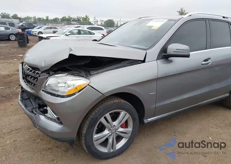 2012 Mercedes-Benz Ml 350 4Matic из США, поврежденный, VIN 4JGDA5HB7CA015221